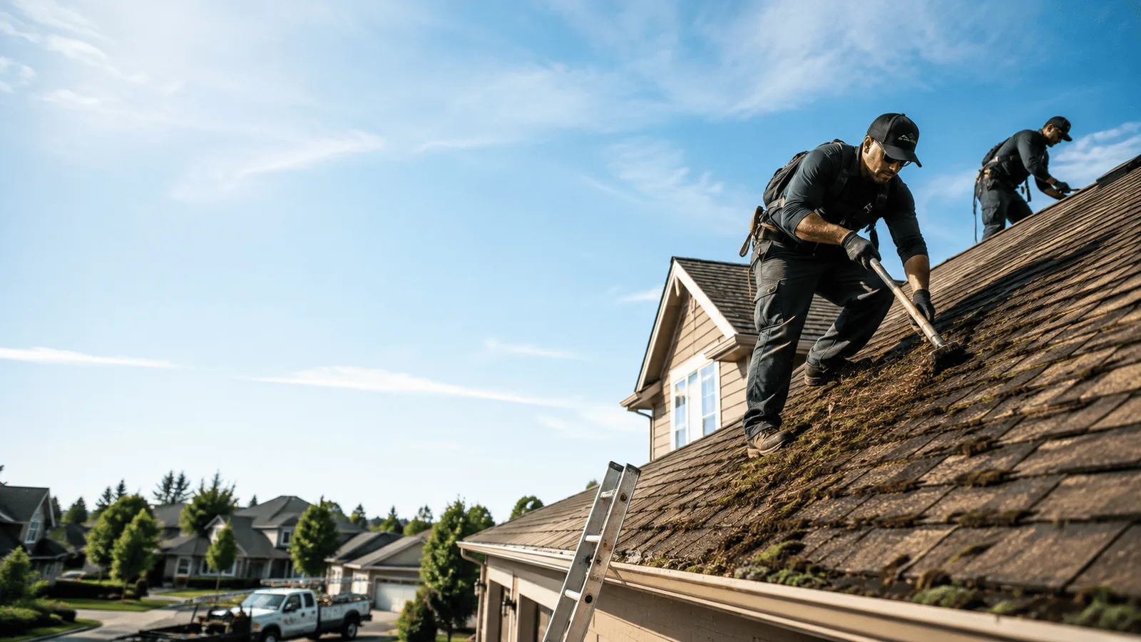 Roof Moss Removal in King William, VA near me